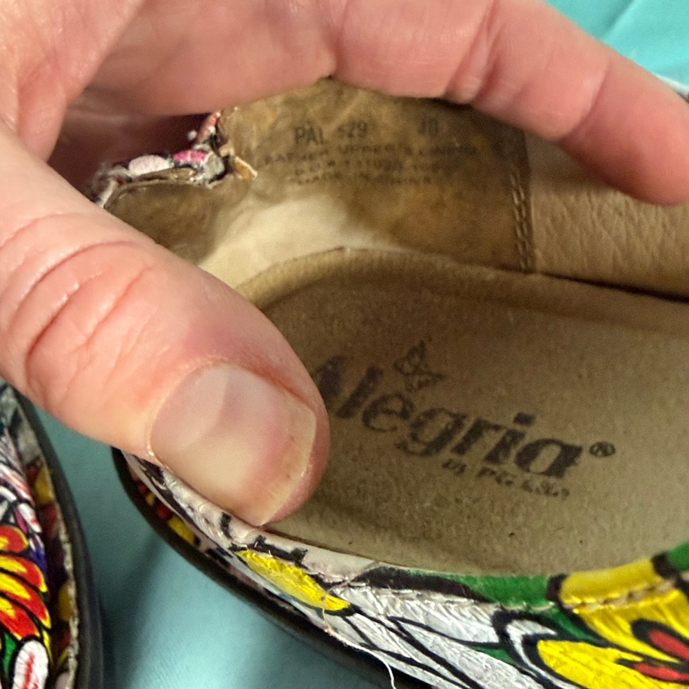 Alegria Paloma Mary Jane’s Bright Flower Pattern 529 - Picture 7 of 8